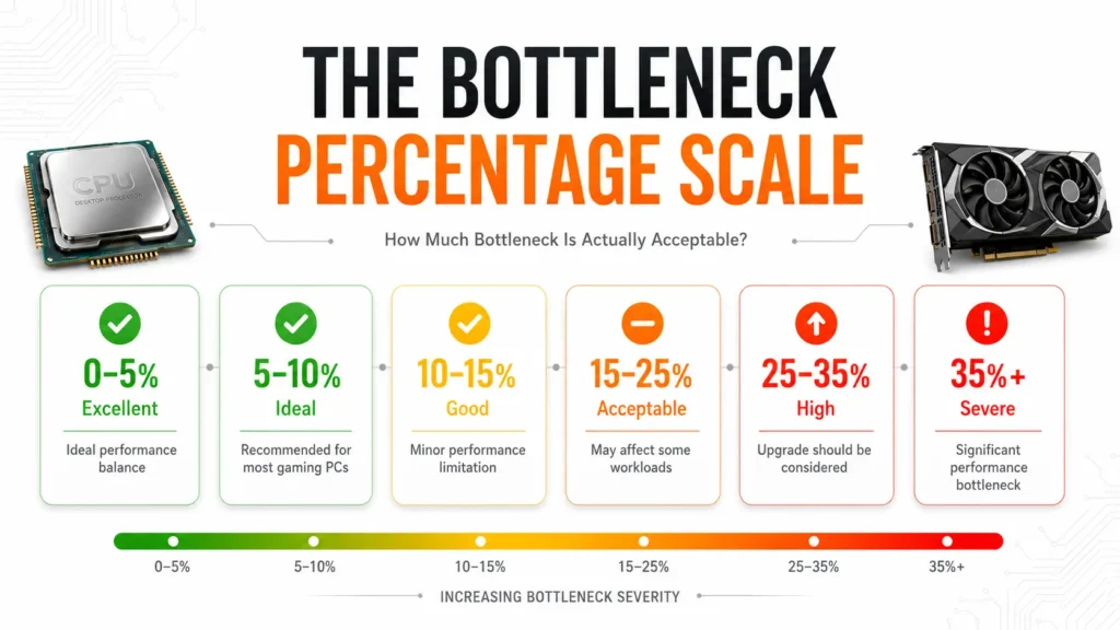 What Is a Good Bottleneck Percentage for CPU and GPU in a Gaming PC? 1 What Is a Good Bottleneck Percentage? Understanding Every Range
