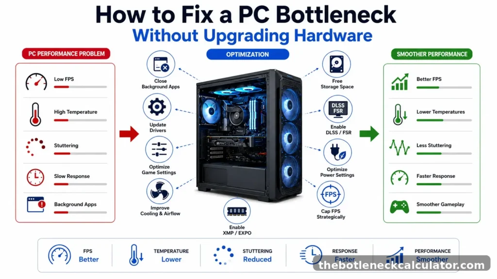 PC Bottleneck Types, Signs & How to Fix Them 1 How to fix a bottleneck without upgrading hardware